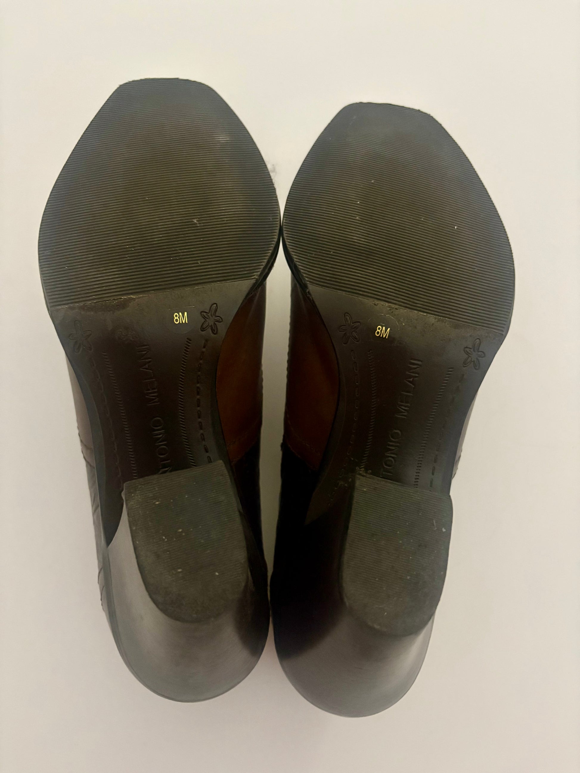 Antonio Melani Embossed Boots - Size 8
