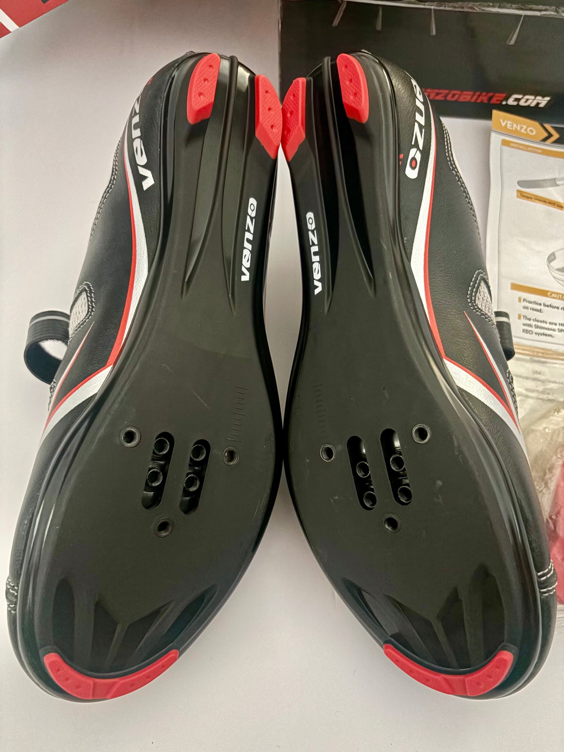 Venzo Cycling Shoes - Size W 9/ M 7.5