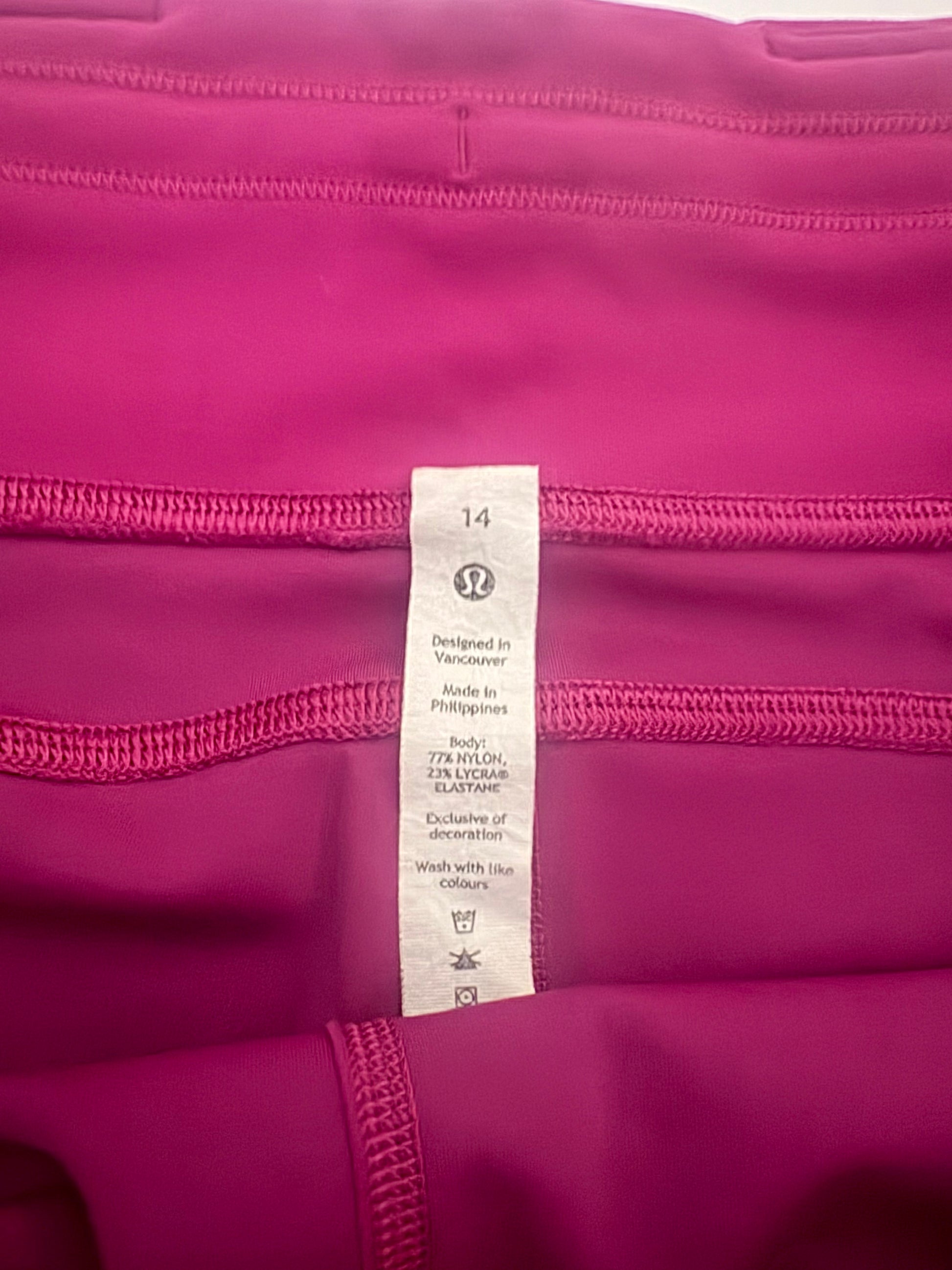 Lululemon Invigorate Crop Leggings - Size 14