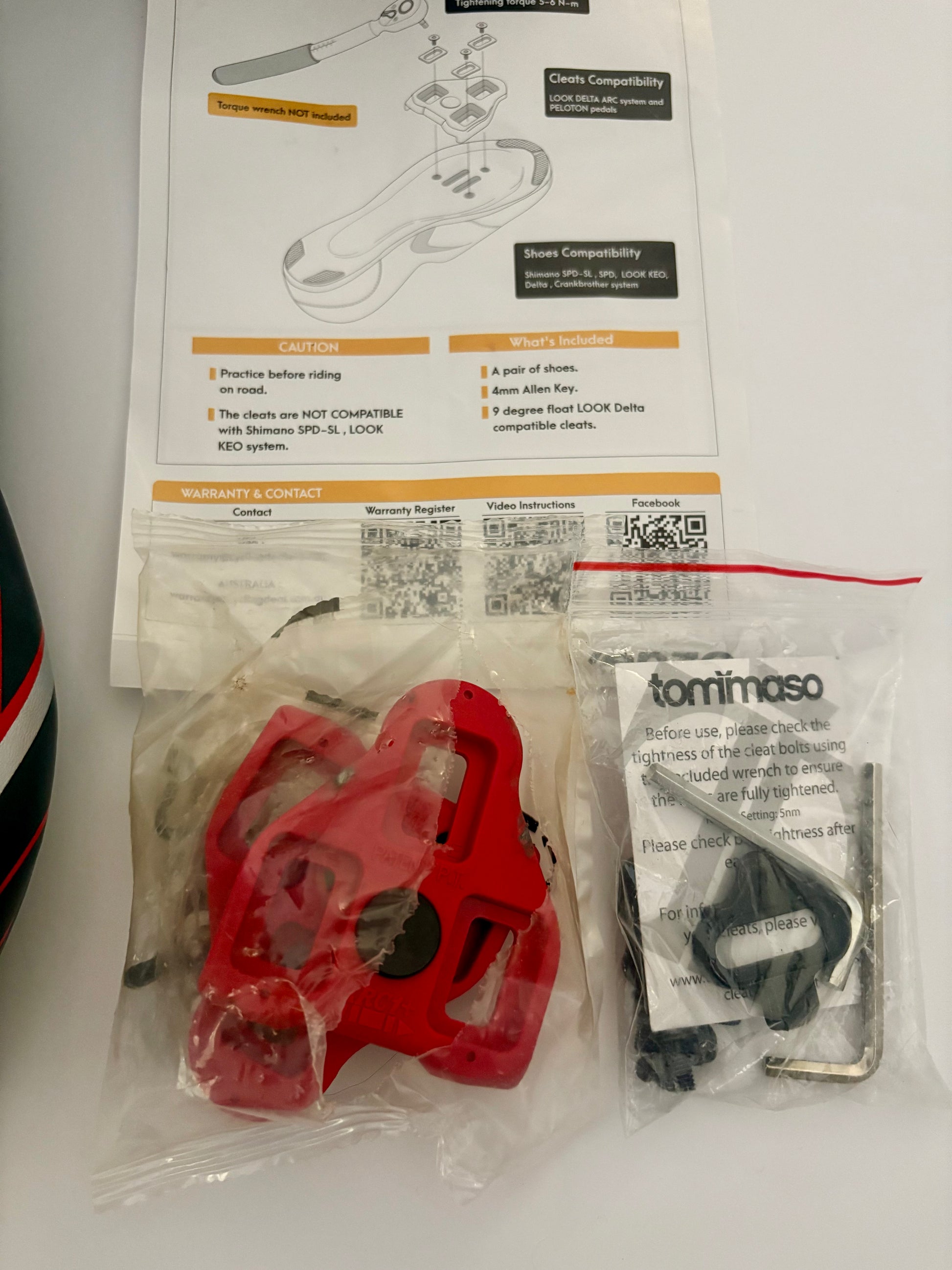 Venzo Cycling Shoes - Size W 9/ M 7.5