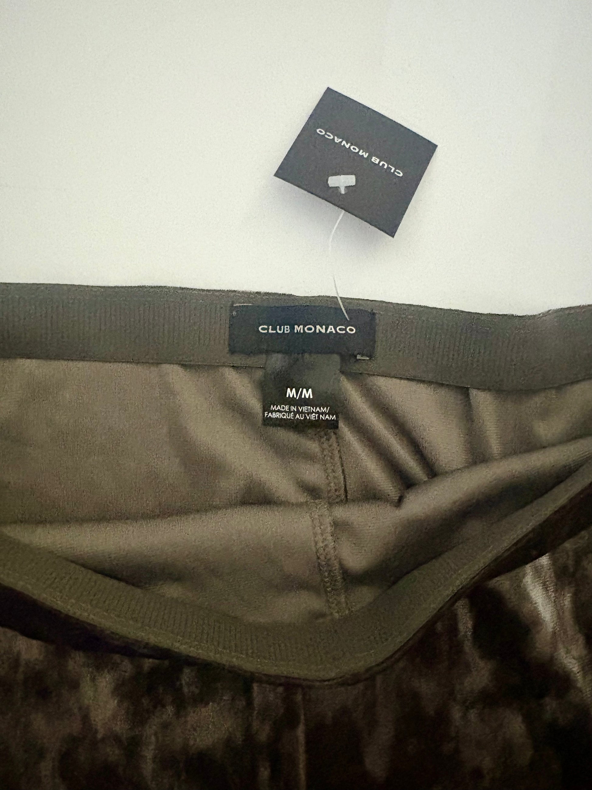 Club Monaco Velvet Skirt - Size Medium