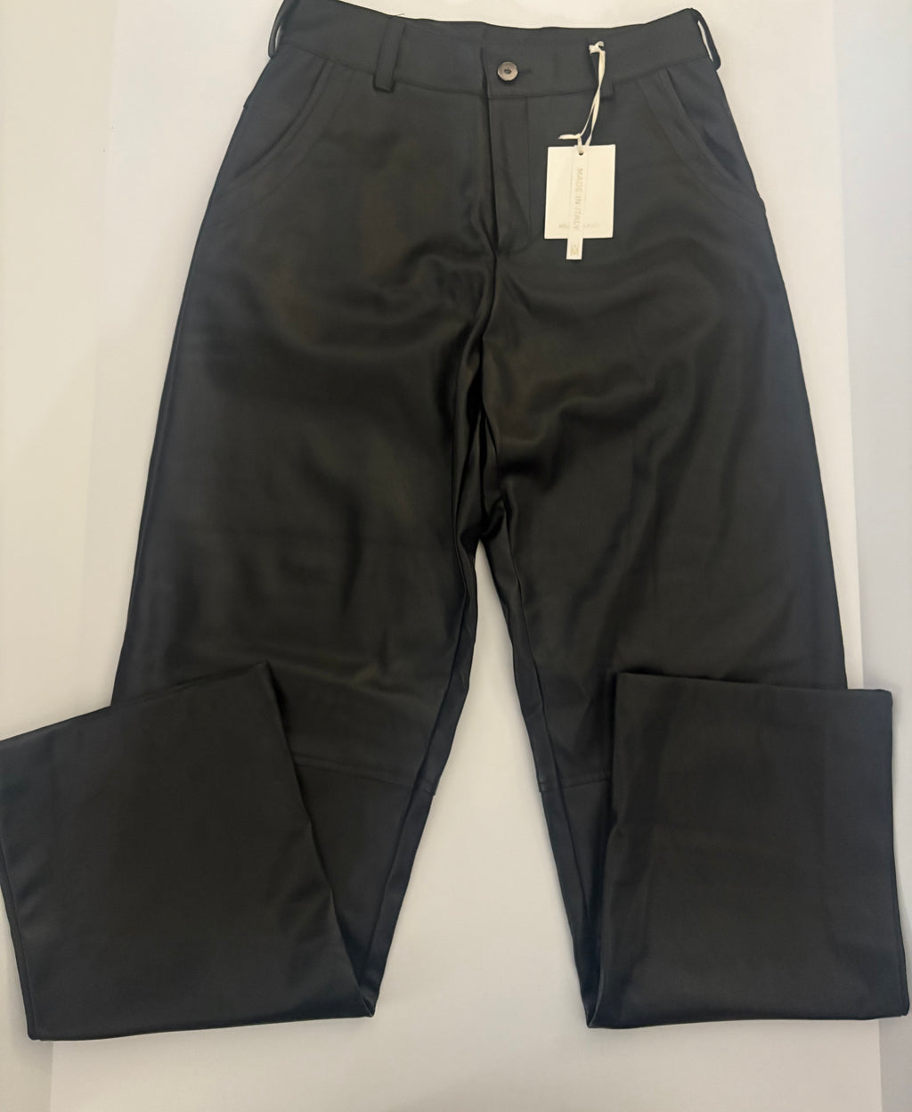 Milio Milano Faux Leather Pants - Size Small