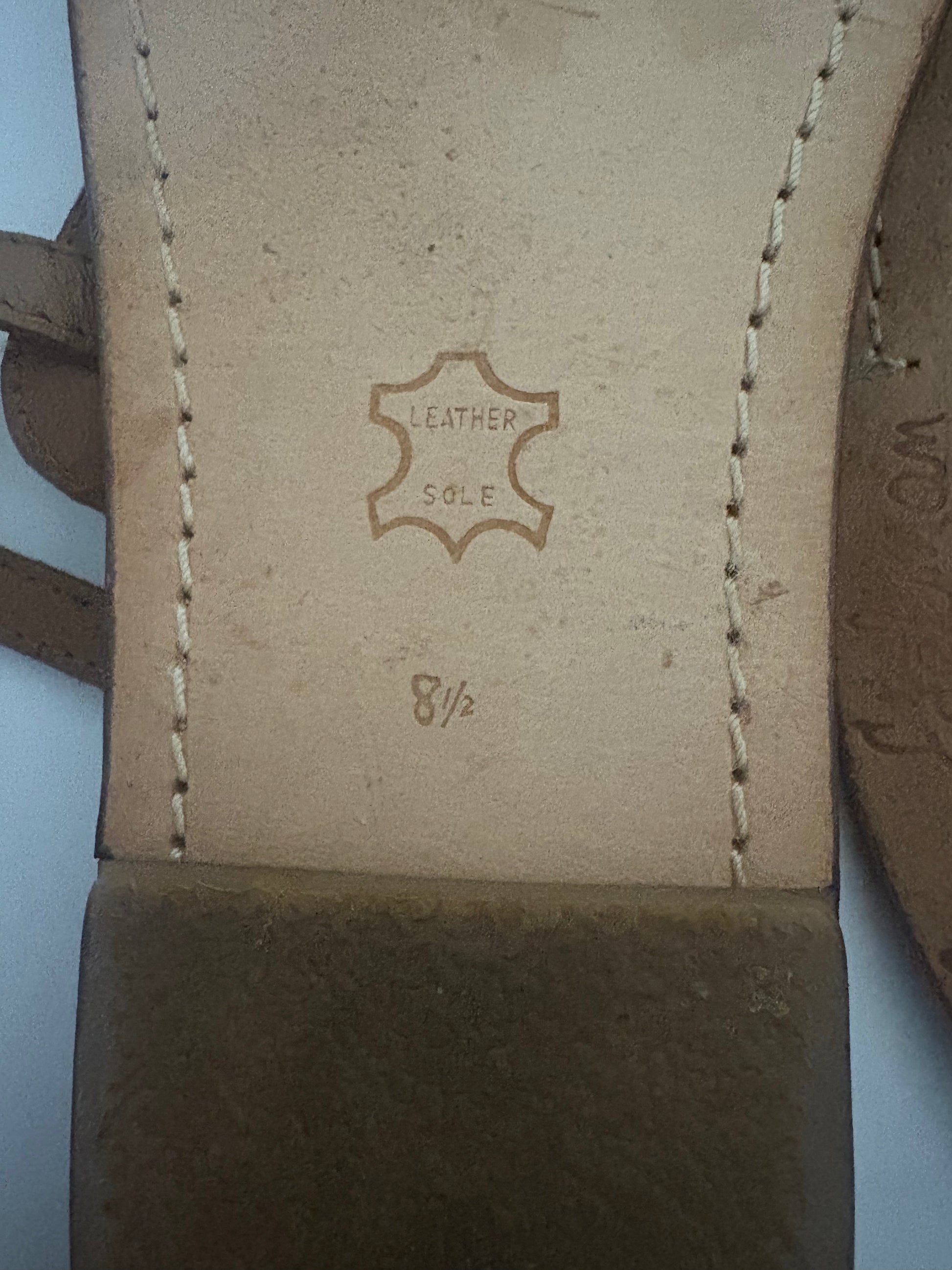 Sam Edelman Beaded Thong Sandals - Size 8.5