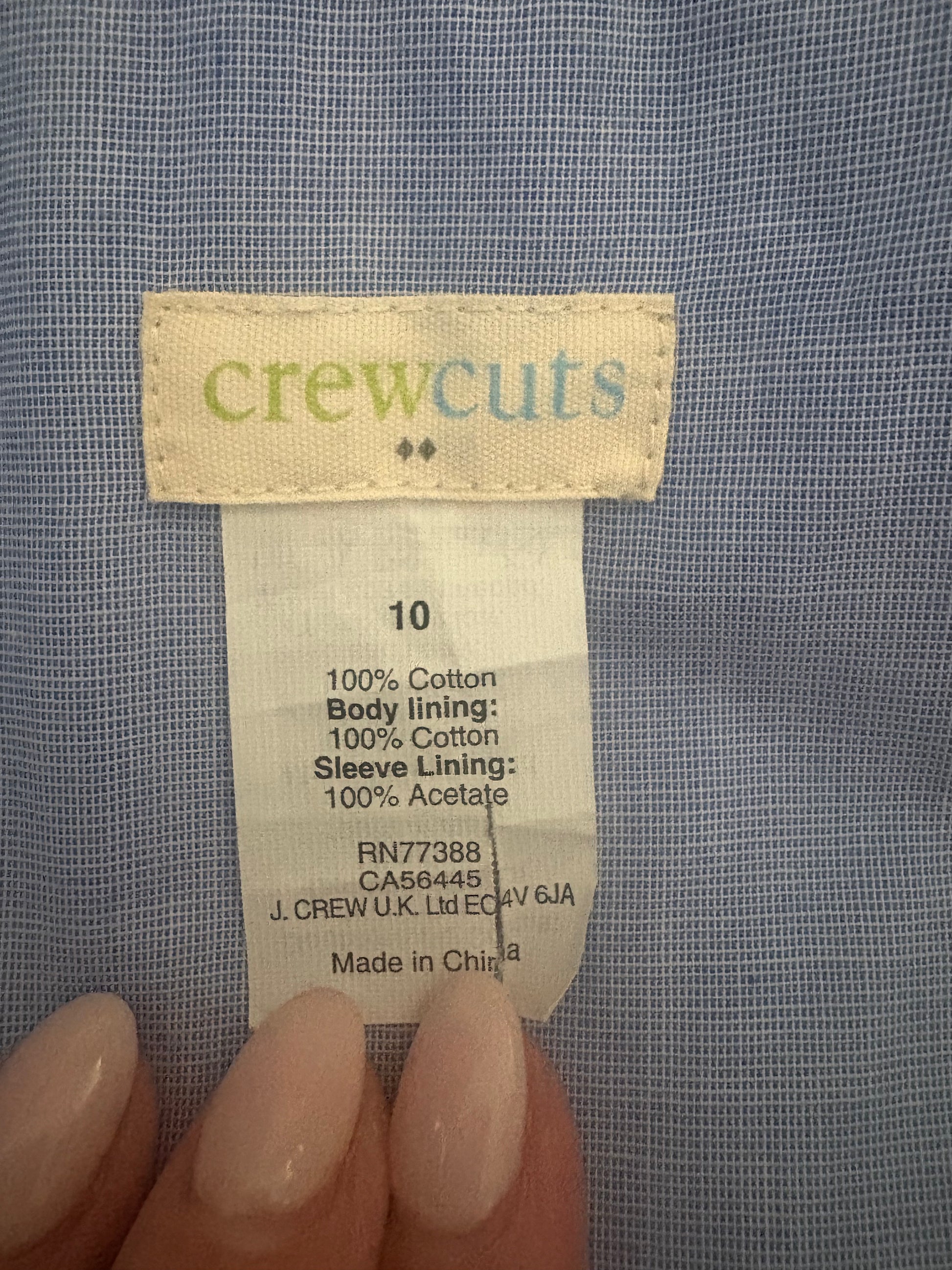 Crewcuts Suit Jacket - Boys Size 10
