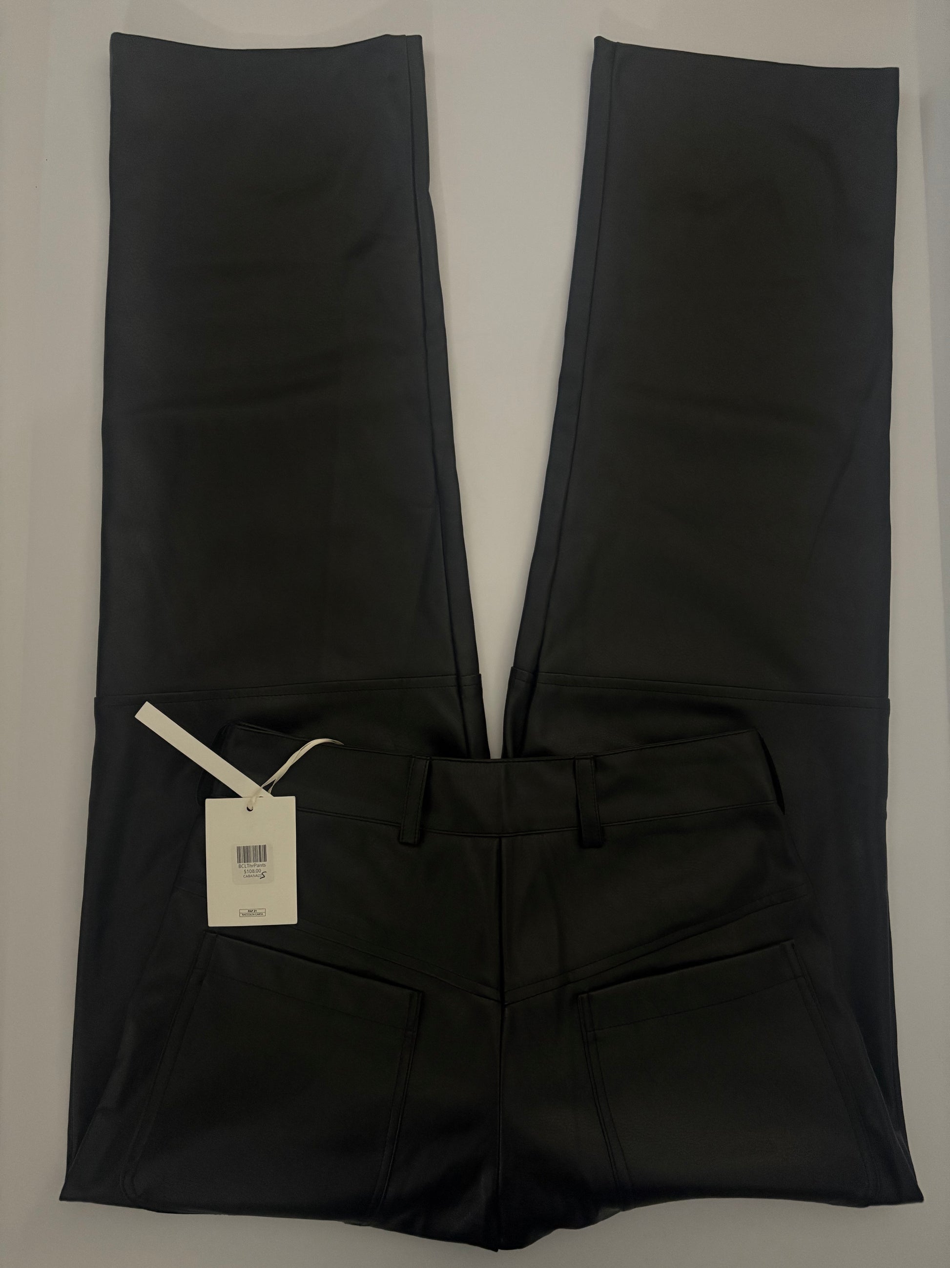 Milio Milano Faux Leather Pants - Size Small